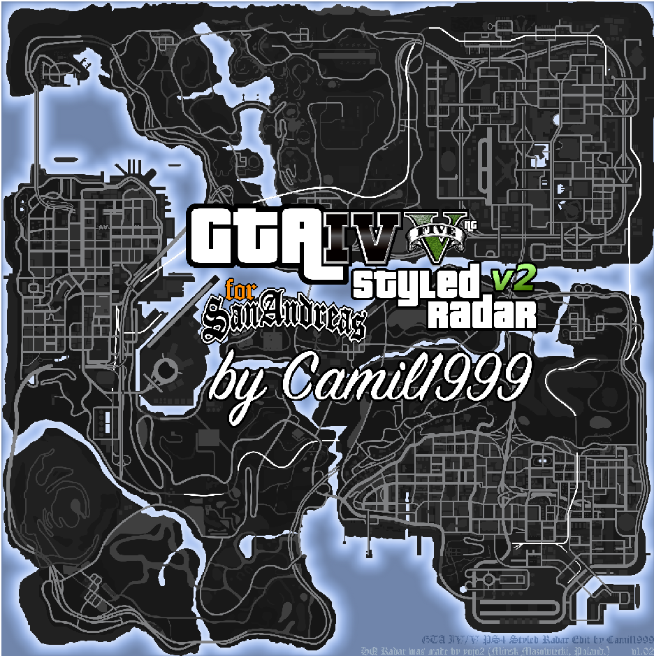 Карта радара из GTA V